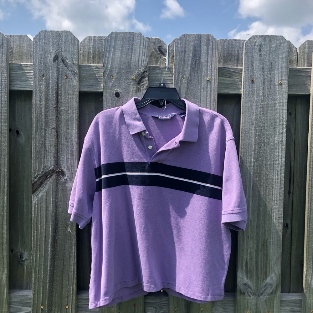 VINTAGE cropped polo
